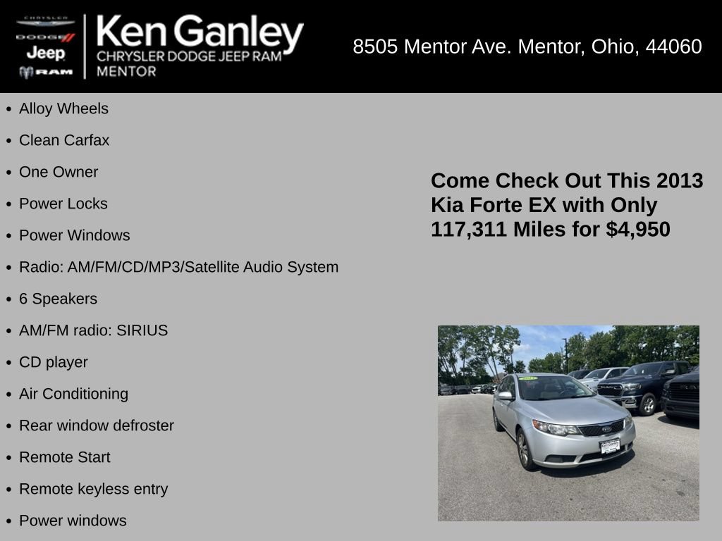 Used 2013 Kia Forte EX FWD image 5