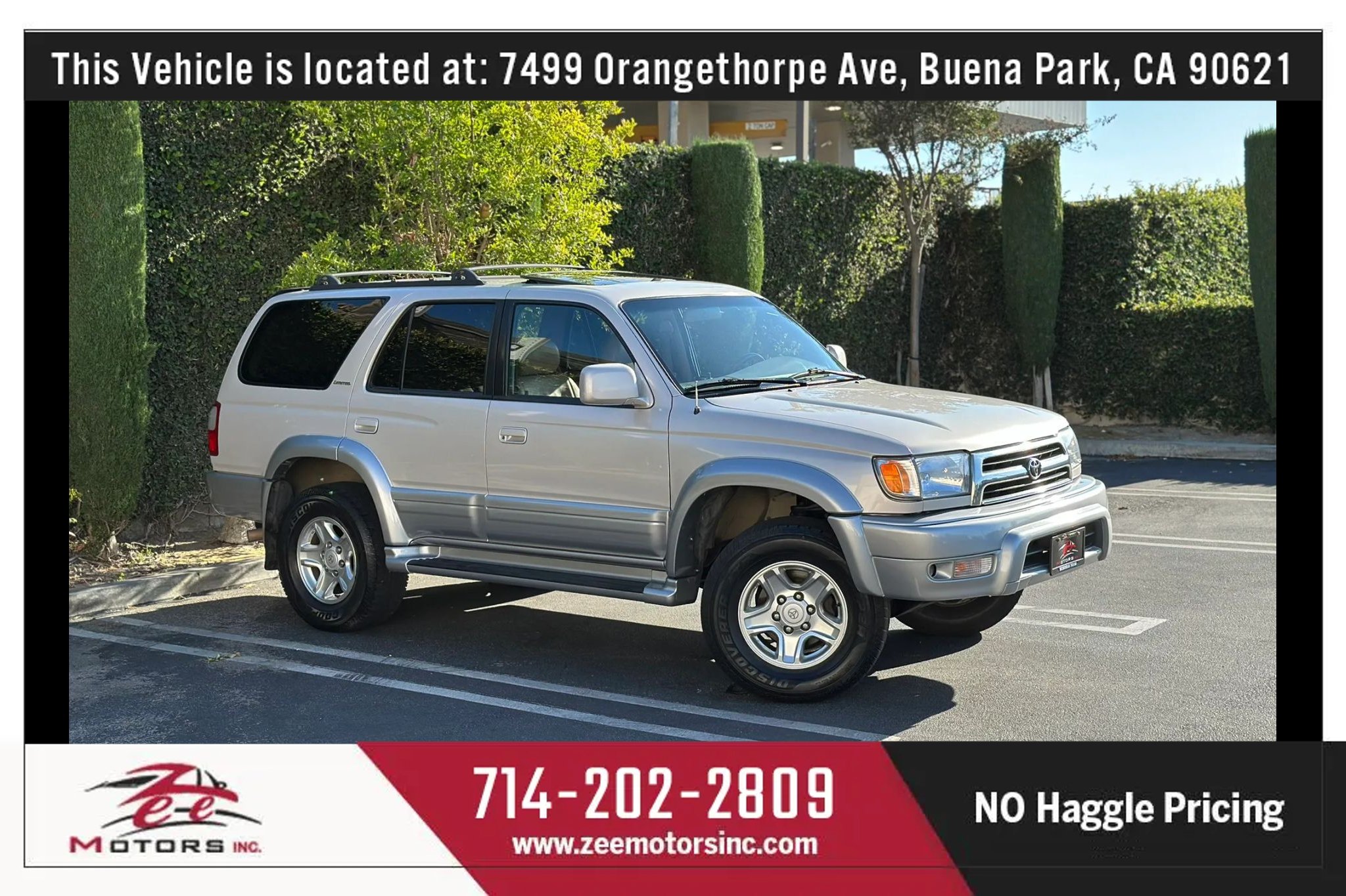 Used 1999 Toyota 4Runner Limited AWD/4WD image 1
