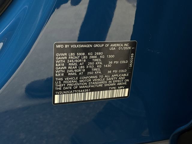 New 2026 Volkswagen Atlas SE image 33