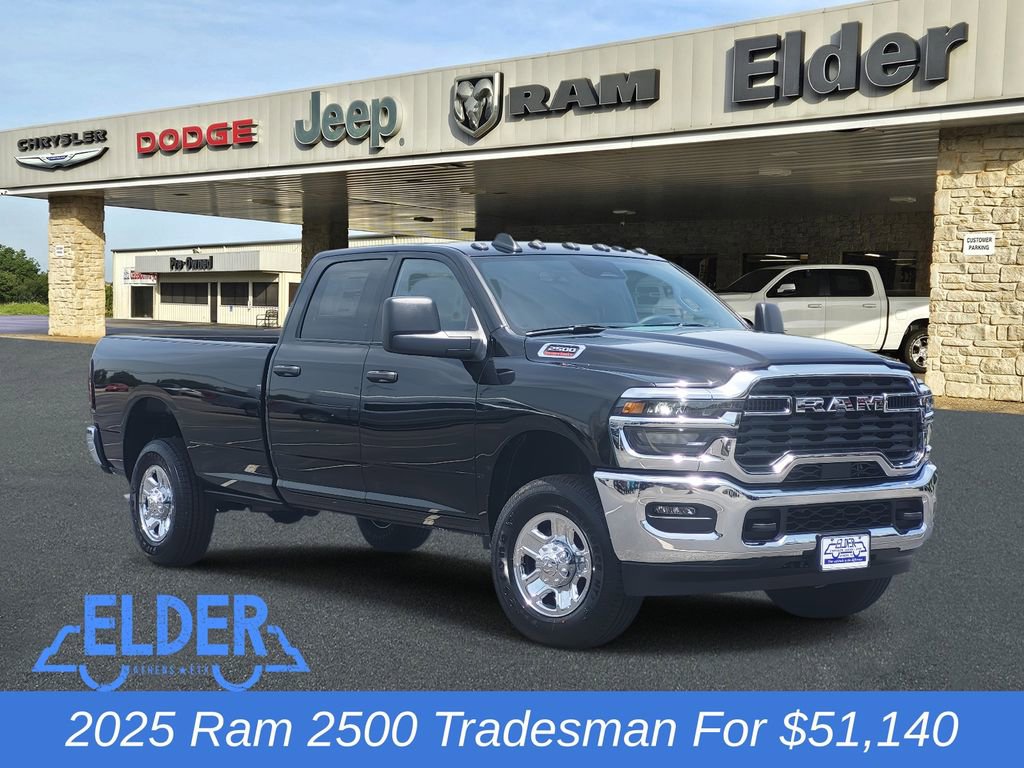 New 2025 RAM 2500 Tradesman w/ Chrome Appearance Group