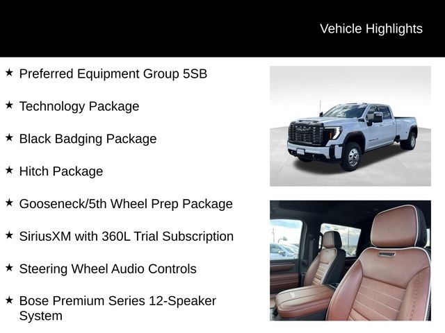 New 2026 GMC Sierra 3500 Denali Ultimate w/ LPO, Black Badging Package AWD/4WD image 8