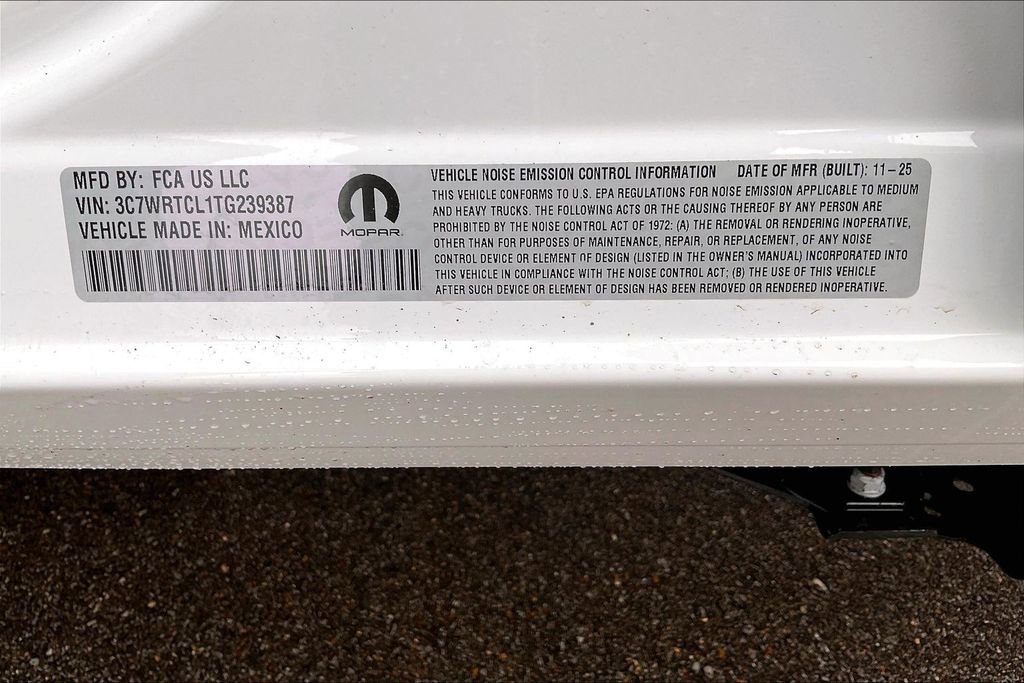 New 2026 RAM 3500 Tradesman w/ Chrome Appearance Group A image 13