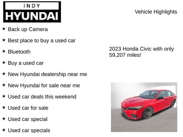Used 2023 Honda Civic Sport image 7