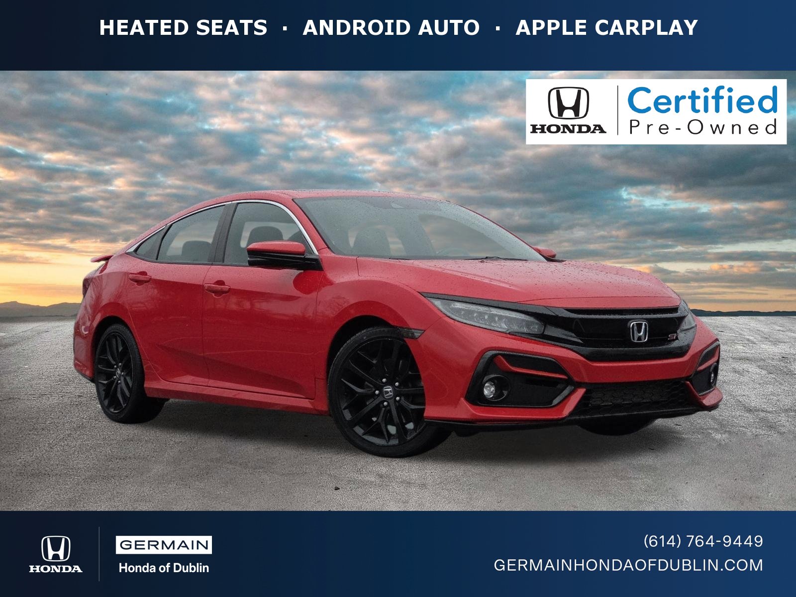 Used 2020 Honda Civic Si