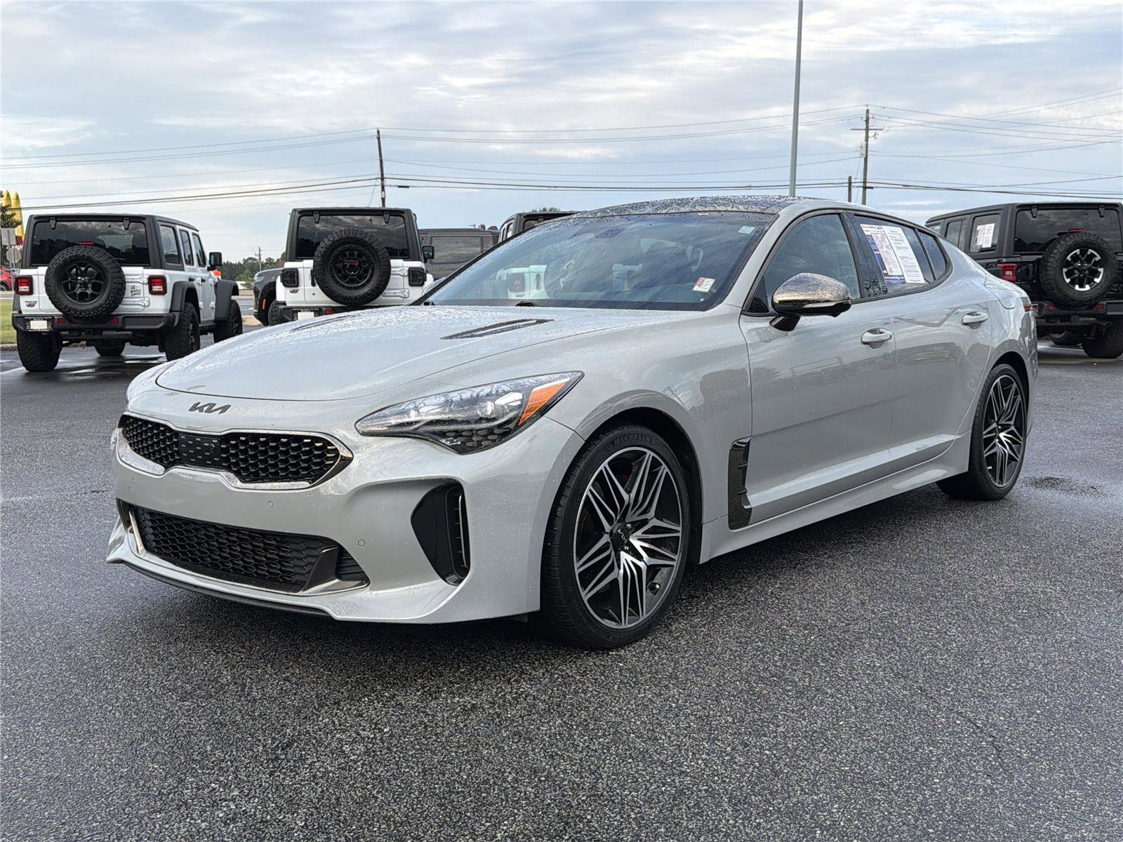 Used 2023 Kia Stinger GT2 w/ Red Interior Color Package AWD/4WD video 2