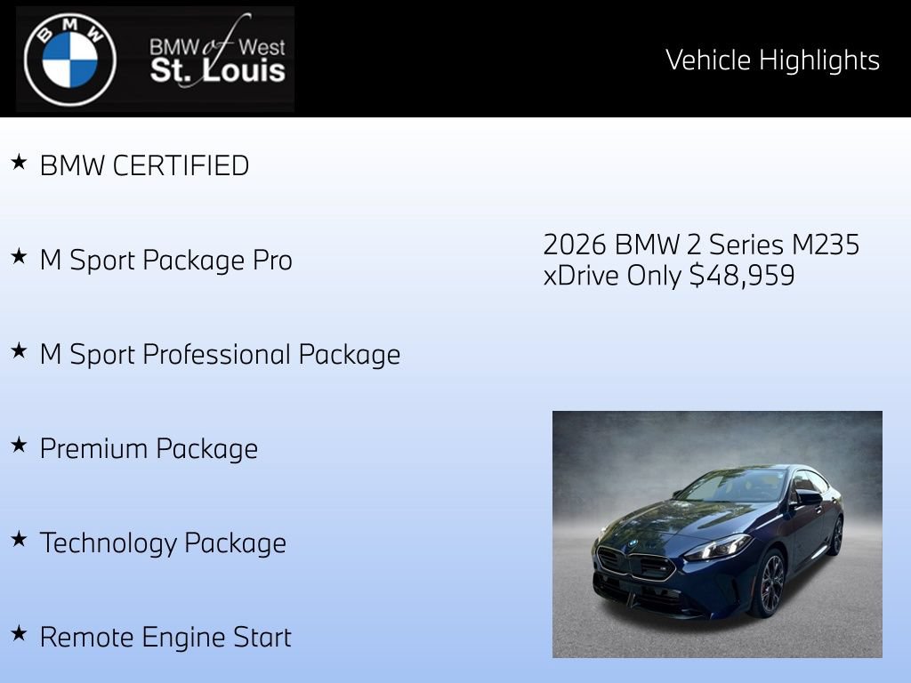 Used 2026 BMW M235i xDrive AWD/4WD image 8