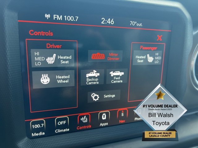 Used 2020 Jeep Gladiator Rubicon w/ Uconnect 4C Nav & Sound Group image 26