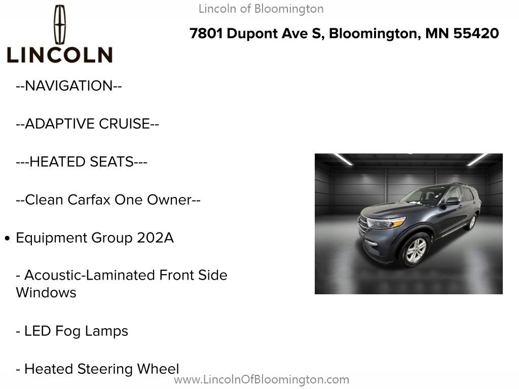 Used 2023 Ford Explorer XLT w/ Equipment Group 202A image 5