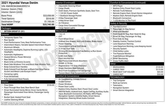 Used 2021 Hyundai Venue image 5