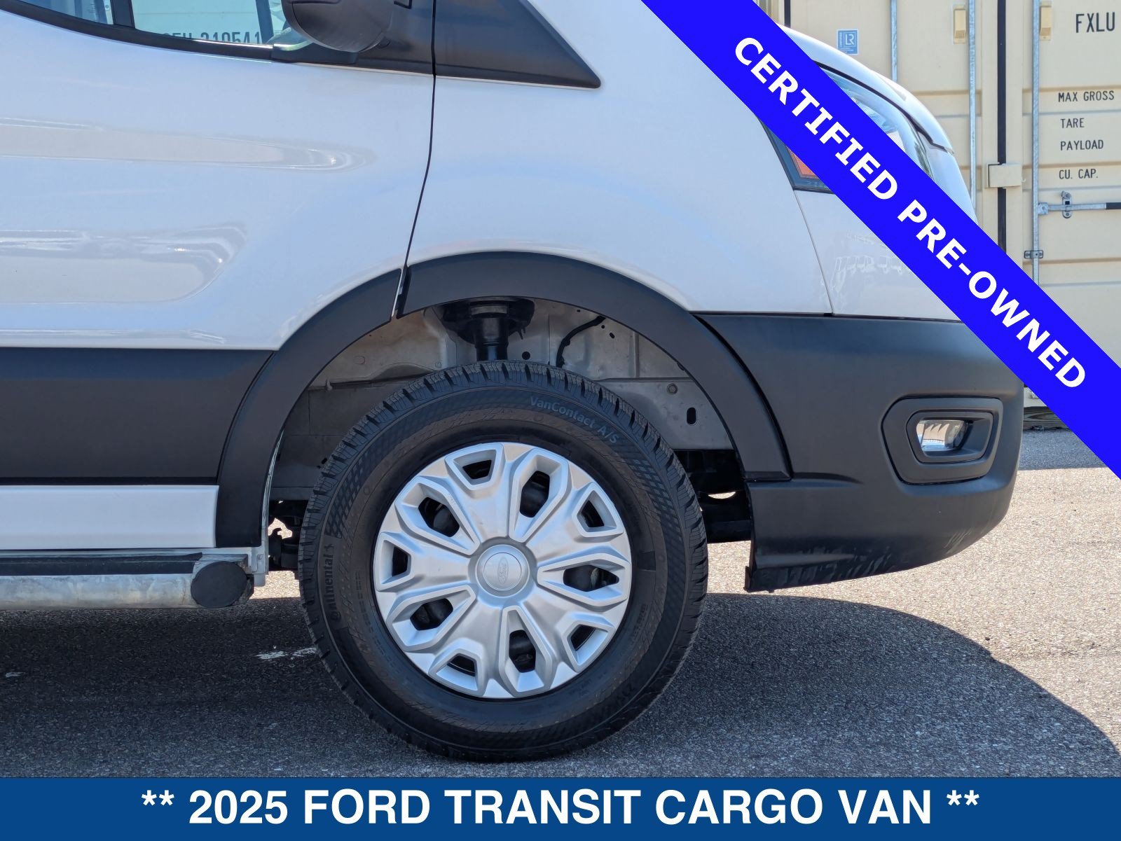 Certified 2025 Ford Transit 250 Low Roof w/ Exterior Upgrade Package RWD image 11