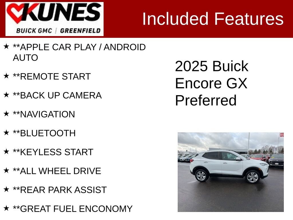 Used 2025 Buick Encore GX Preferred image 2