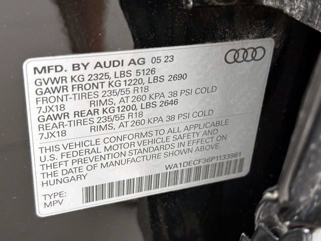 Used 2023 Audi Q3 2.0T Premium w/ Convenience Package AWD/4WD image 37