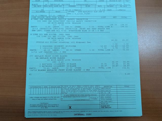 Used 2024 Chevrolet Equinox LT w/ LPO, Floor Liner Package FWD image 36