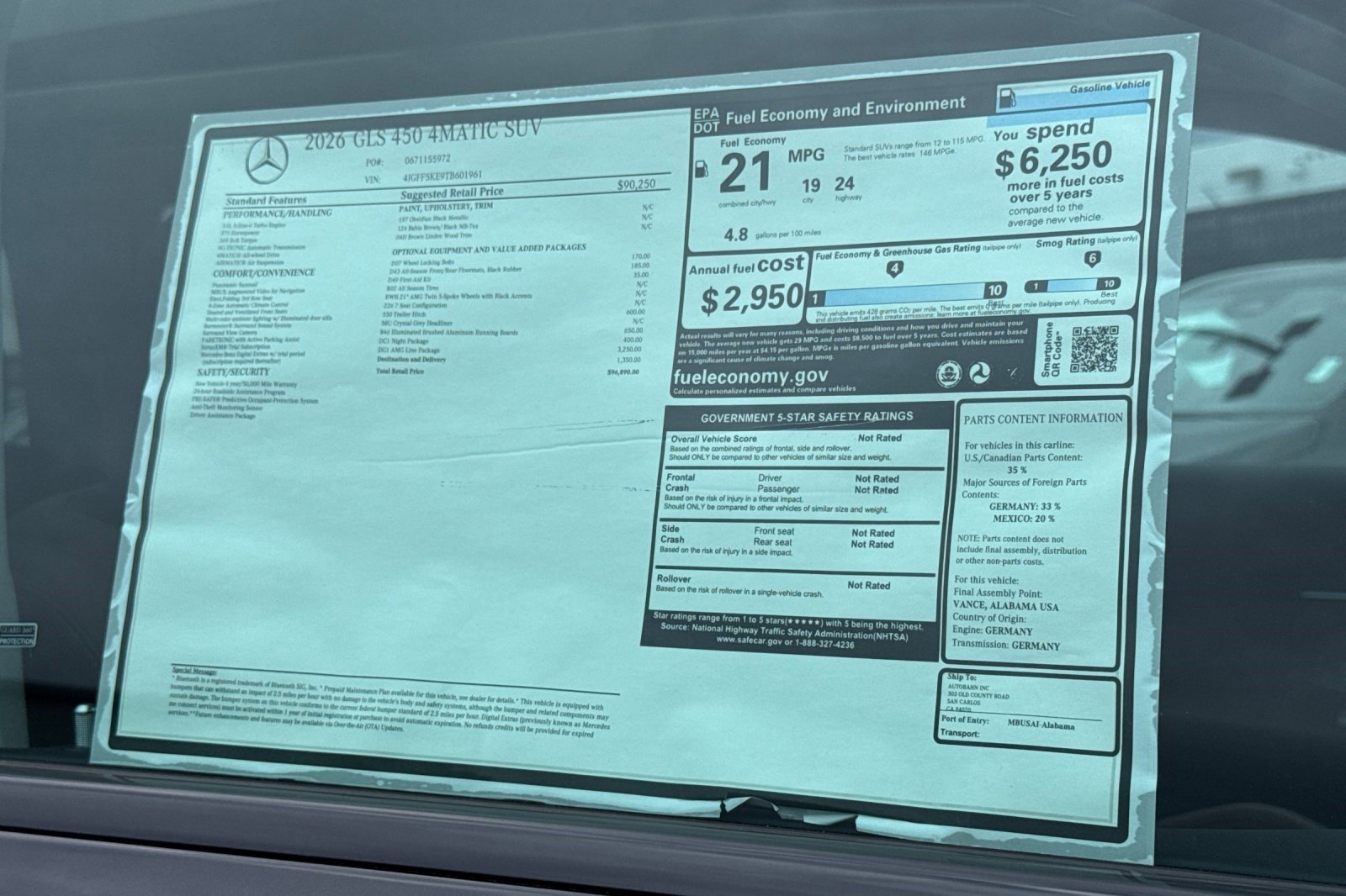 Used 2026 Mercedes-Benz GLS 450 4MATIC image 31