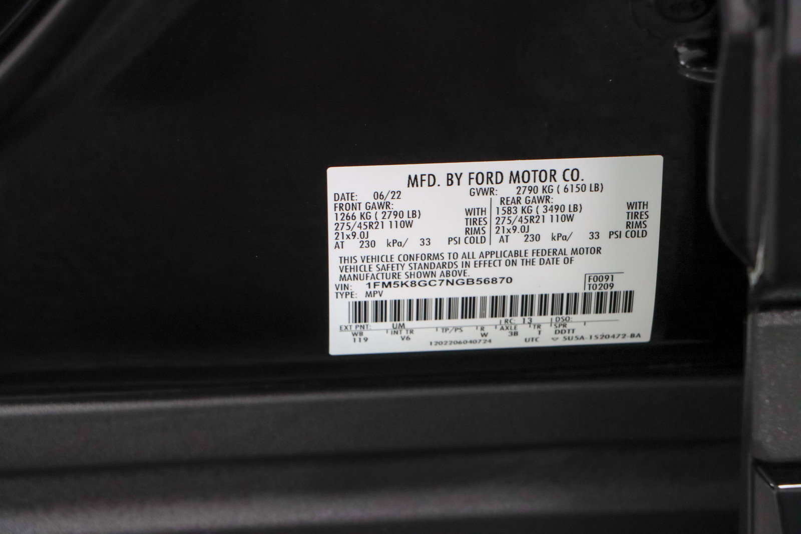 Used 2022 Ford Explorer ST w/ ST Street Pack image 34