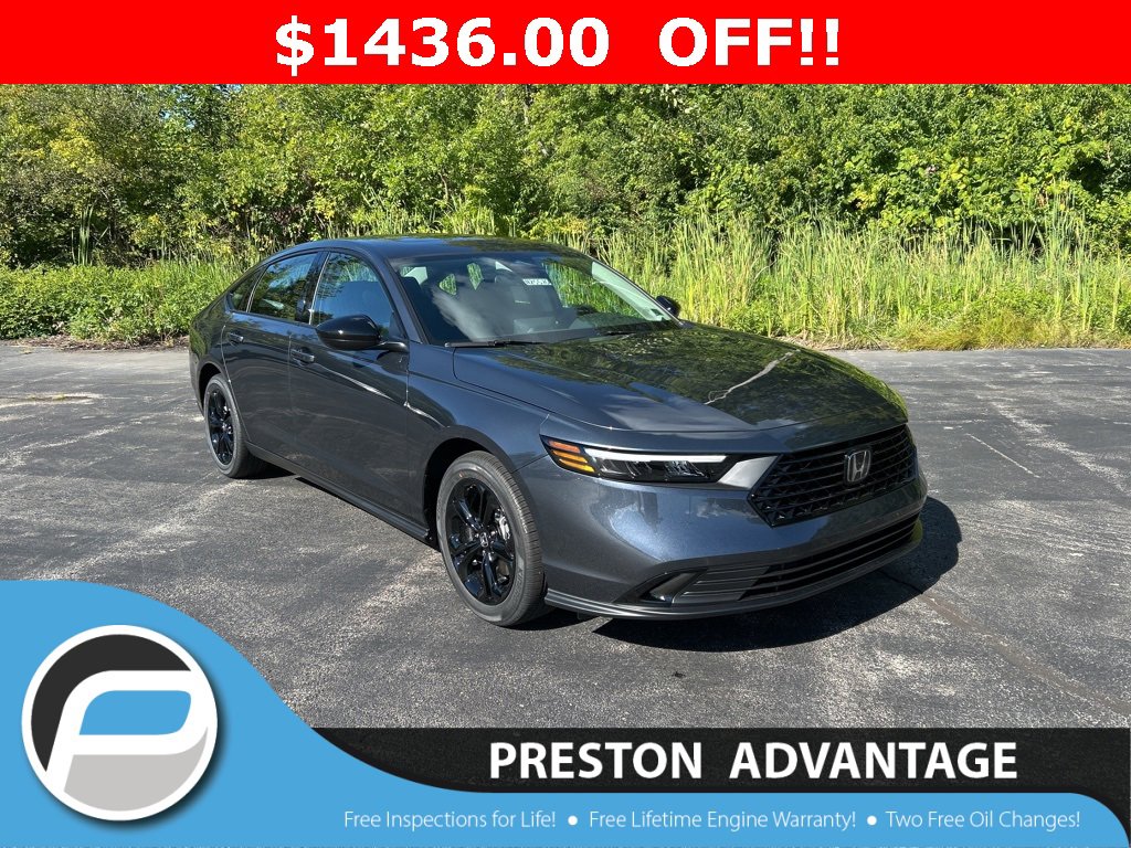 New 2025 Honda Accord SE