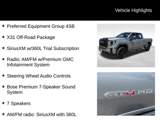 Certified 2025 GMC Sierra 3500 AT4 w/ Technology Package AWD/4WD image 7