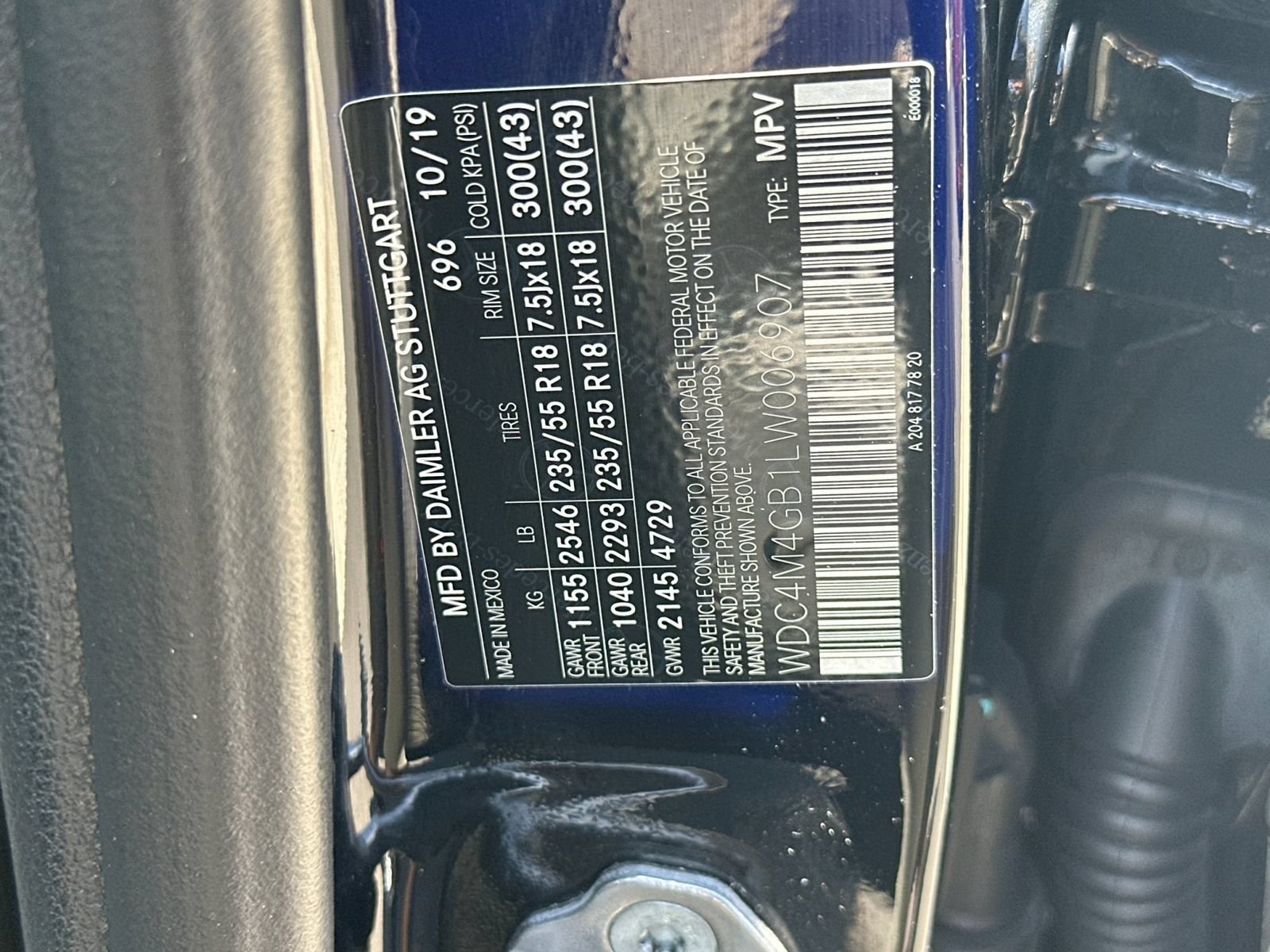 Certified 2020 Mercedes-Benz GLB 250 image 30