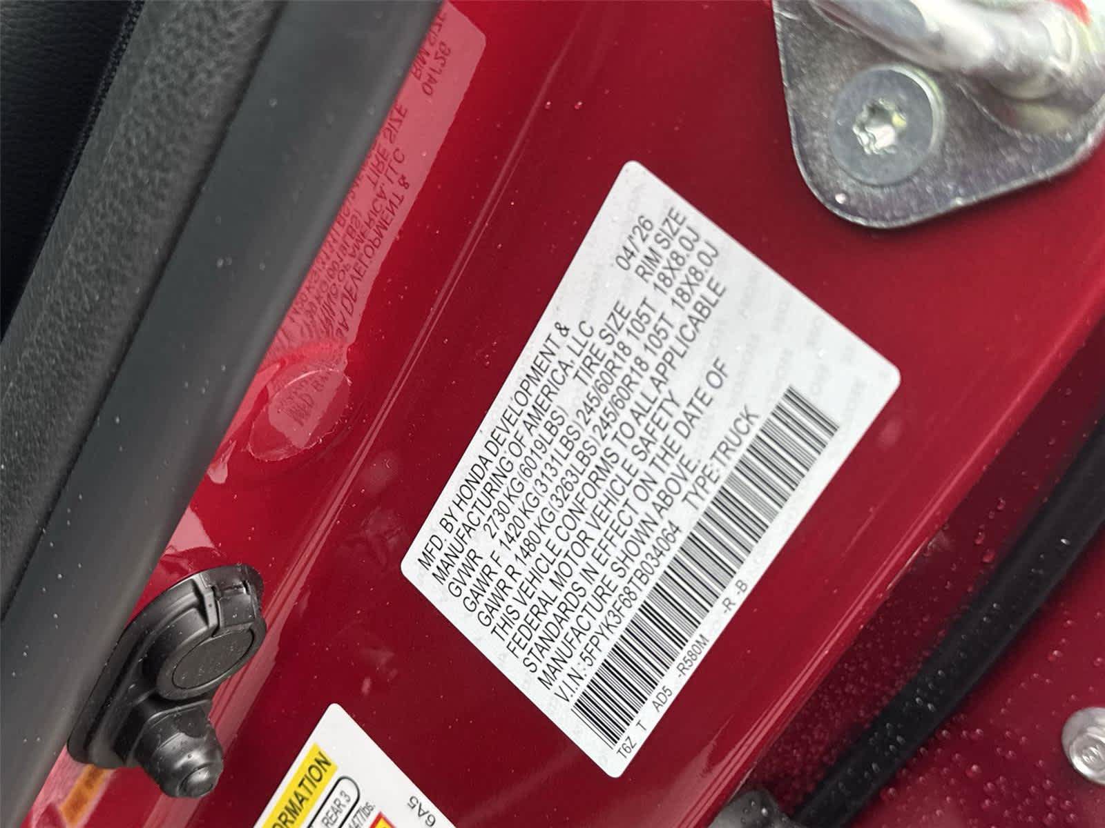 Used 2026 Honda Ridgeline TrailSport image 30