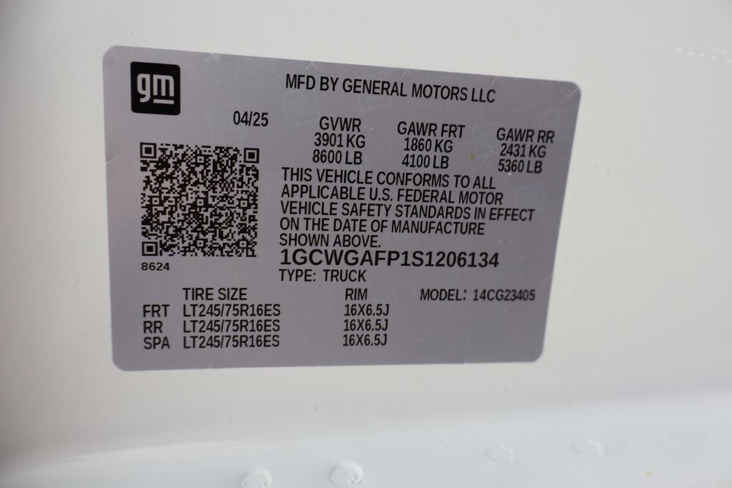 New 2025 Chevrolet Express 2500 w/ Driver Convenience Package image 40