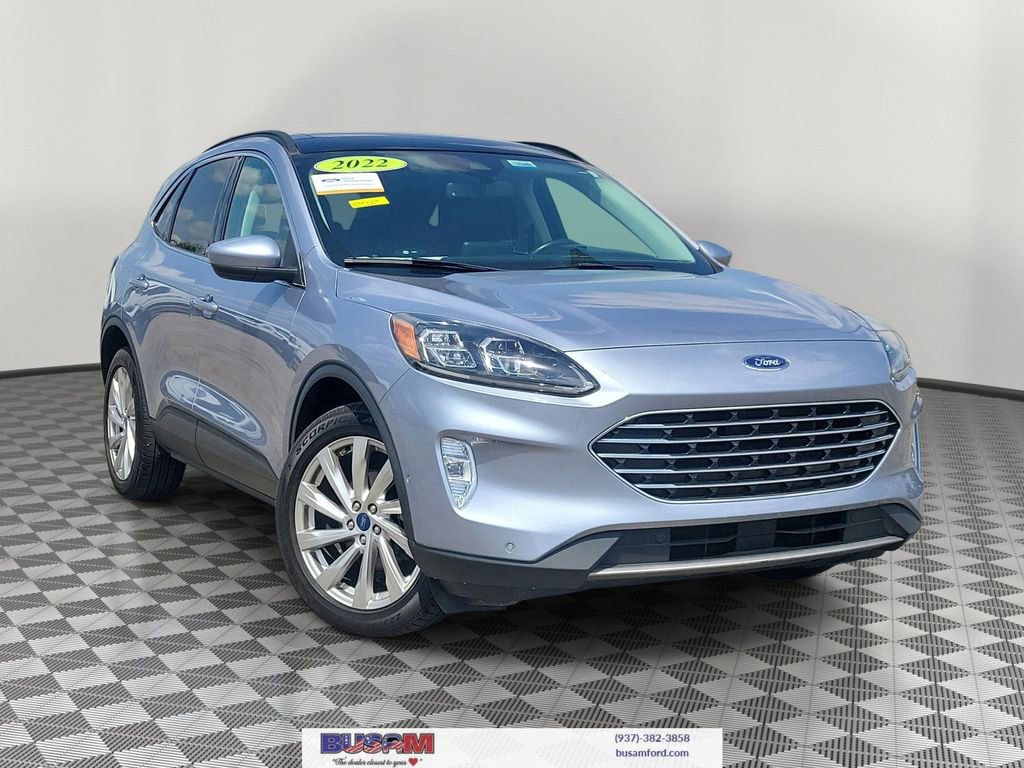 Certified 2022 Ford Escape Titanium w/ Titanium Elite Package AWD/4WD image 1