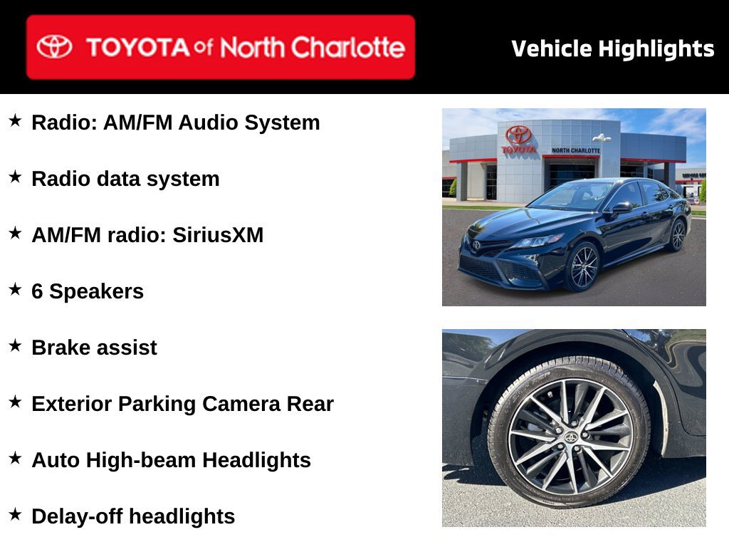 Used 2021 Toyota Camry SE FWD image 4