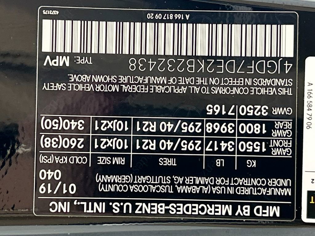 Used 2019 Mercedes-Benz GLS 550 GLS 550 image 34