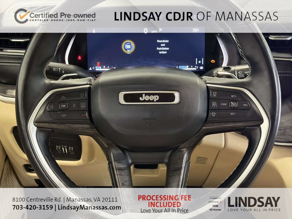 Certified 2022 Jeep Grand Cherokee L Limited AWD/4WD image 24