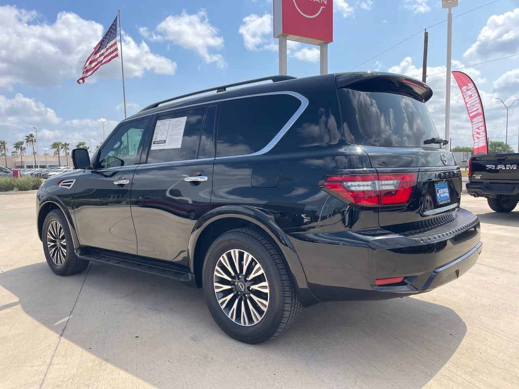 Certified 2024 Nissan Armada SL w/ Midnight Edition Package RWD image 3