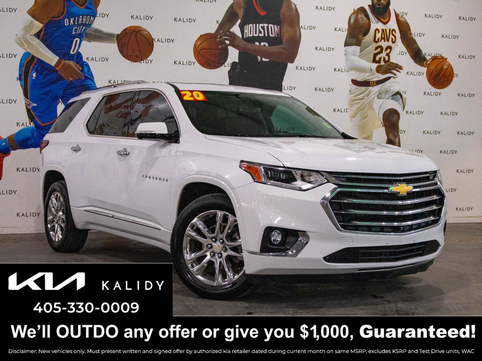 Used 2020 Chevrolet Traverse High Country