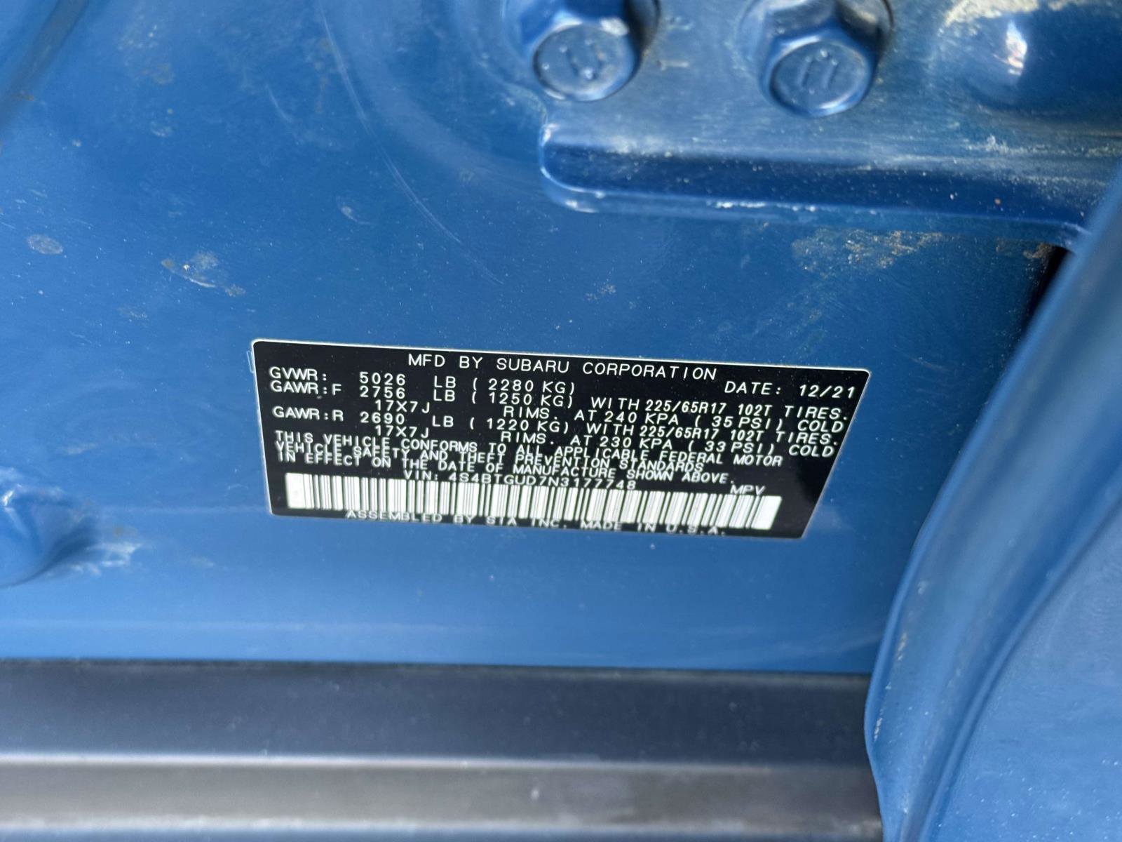 Used 2022 Subaru Outback Wilderness image 17