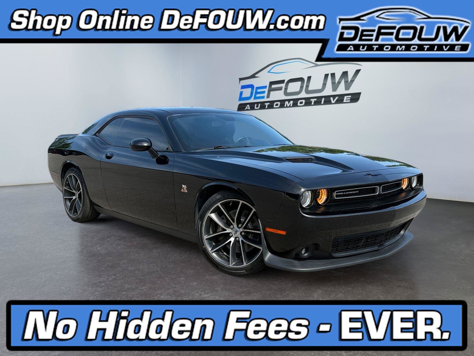 Used 2018 Dodge Challenger R/T Scat Pack w/ Leather Interior Group