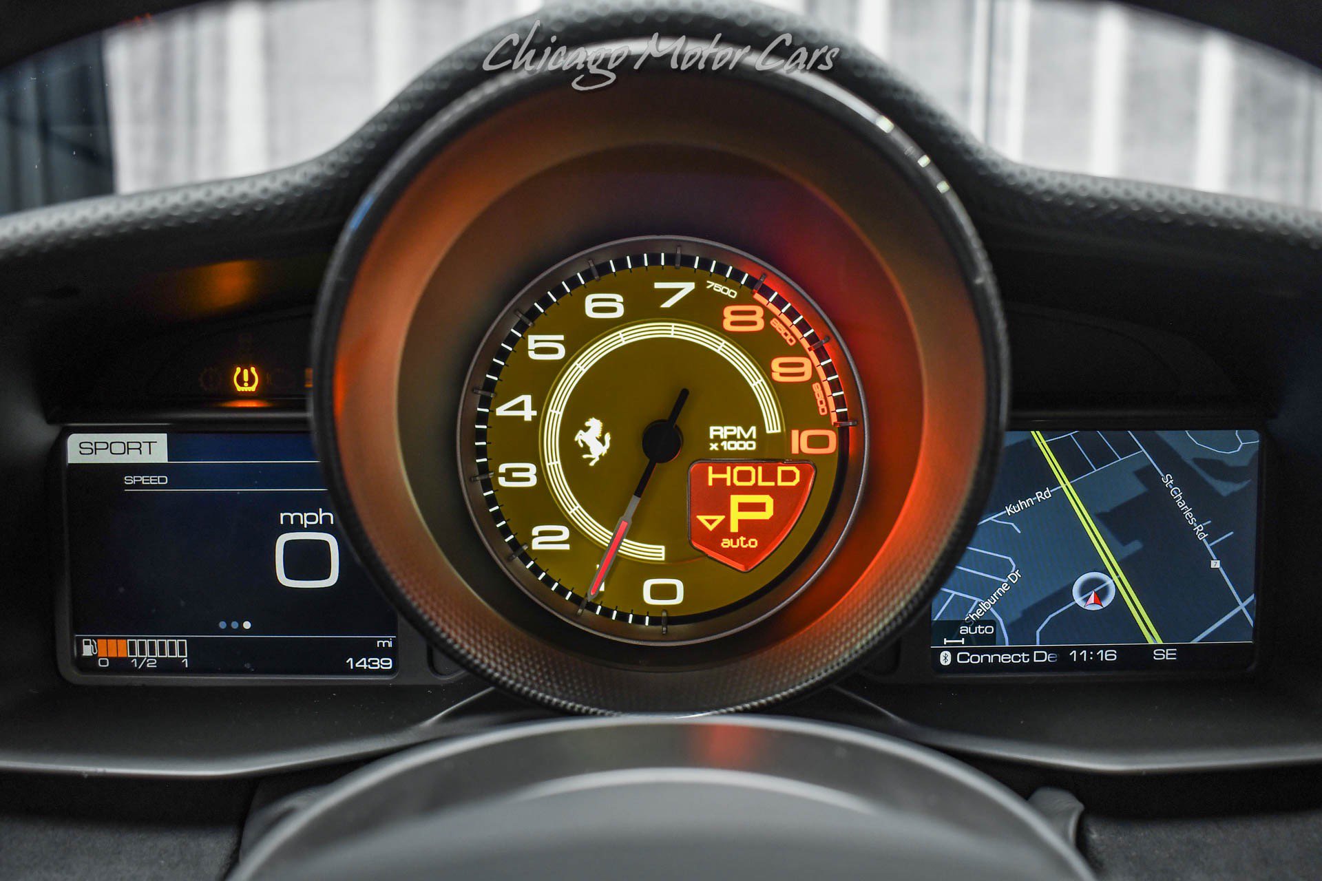 Used 2020 Ferrari 488 Pista Coupe Blu Corsa HRE Wheels Ful image 15