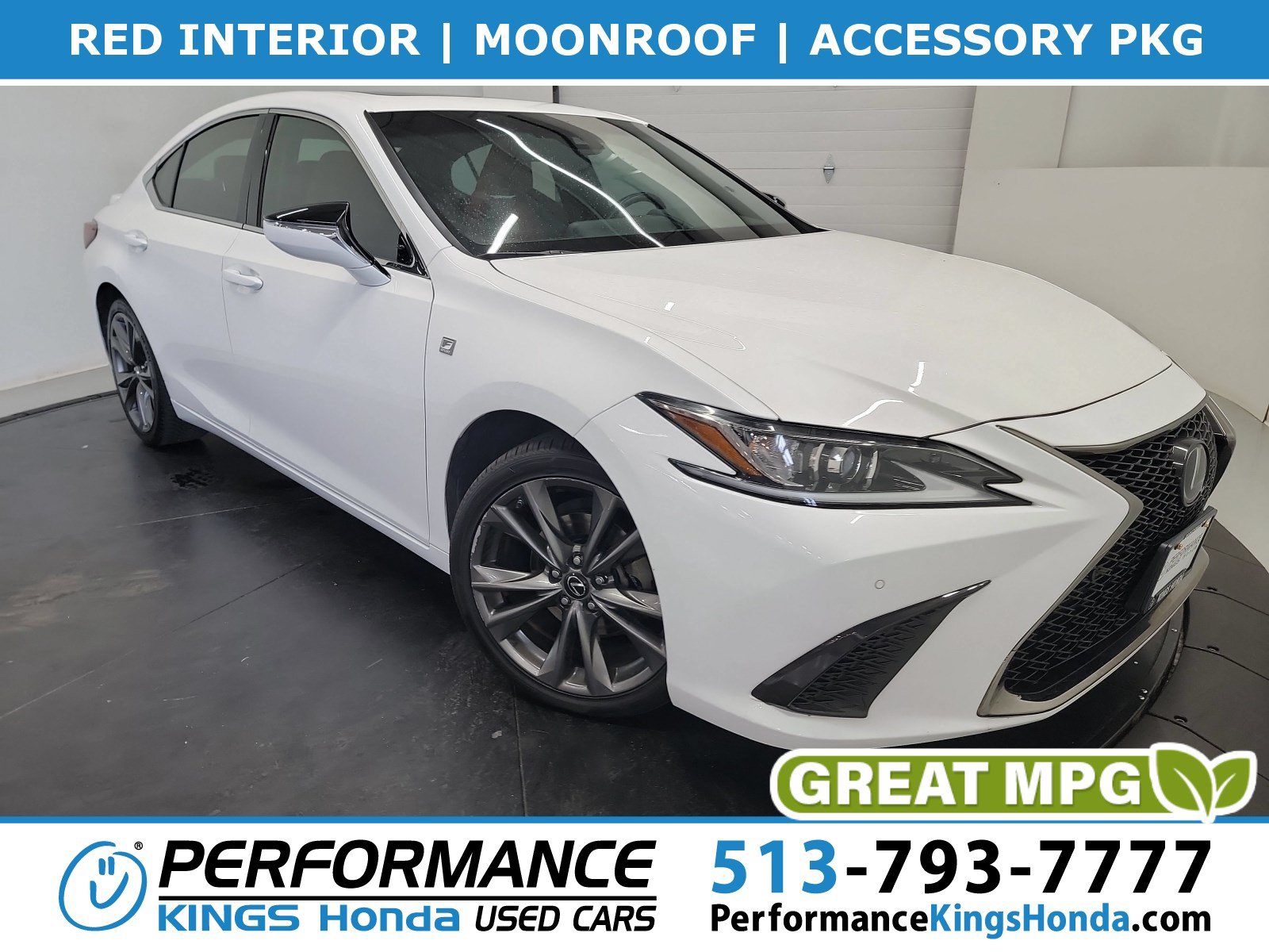 Used 2021 Lexus ES 350 F Sport w/ Accessory Package 2