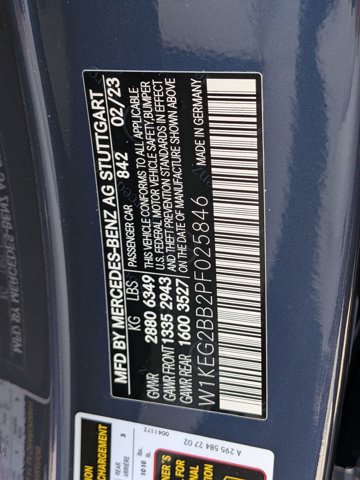 Certified 2023 Mercedes-Benz EQE 350+ Sedan image 25