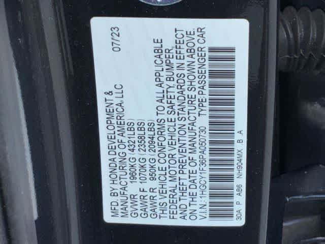 Used 2023 Honda Accord EX image 39