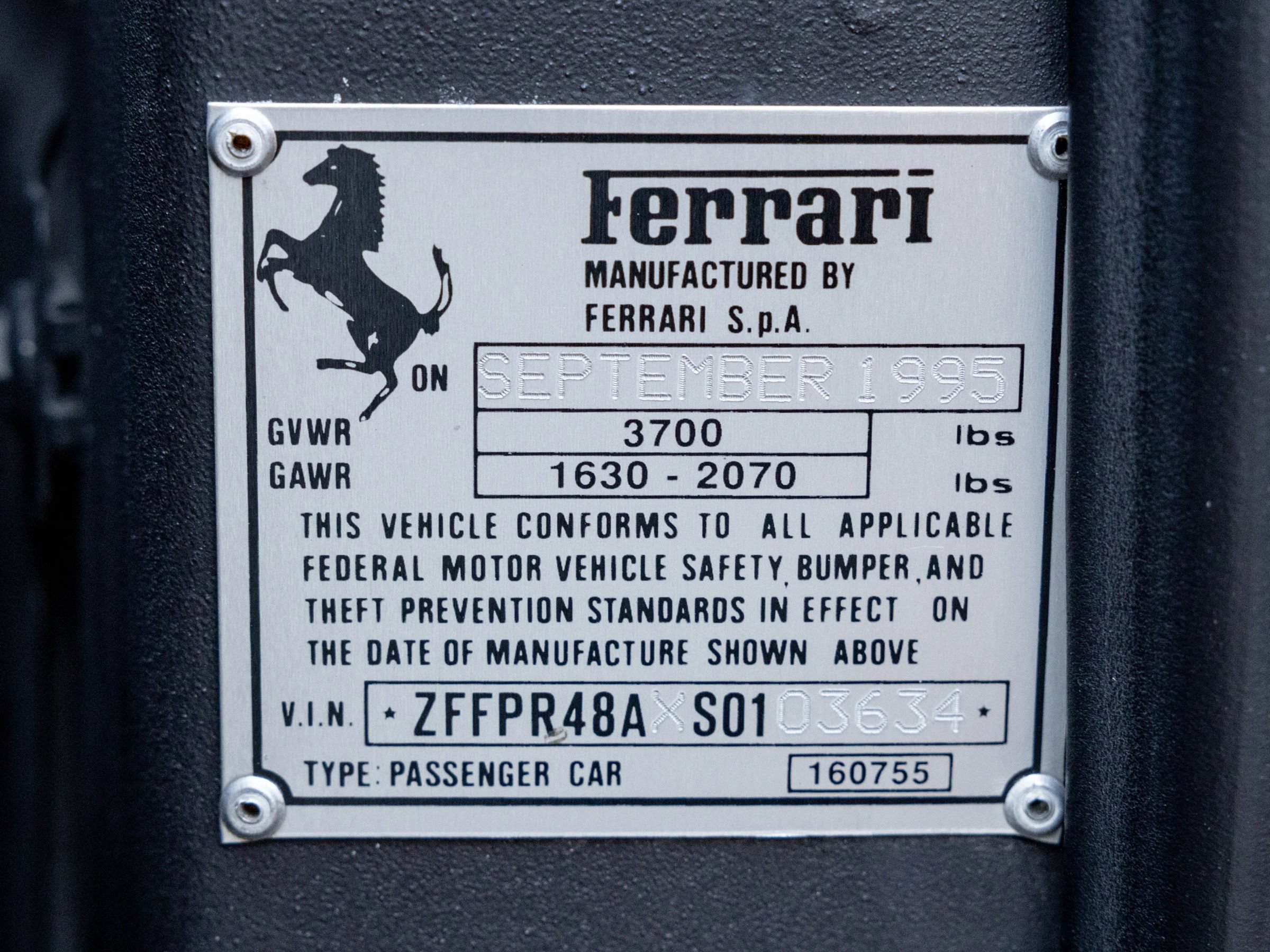 Used 1995 Ferrari F355 Spider RWD image 39