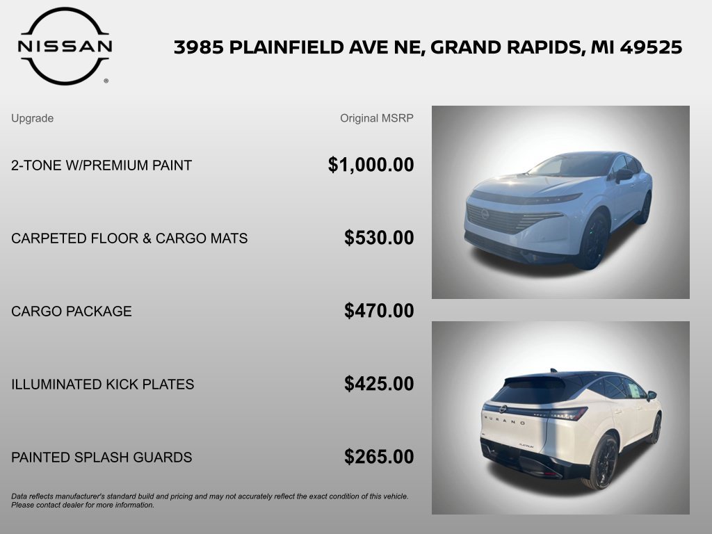 New 2026 Nissan Murano Platinum w/ Cargo Package AWD/4WD image 6