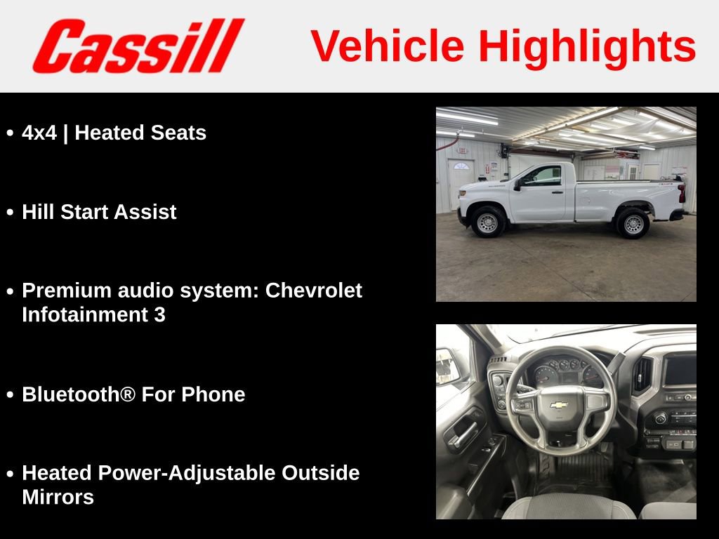 Used 2021 Chevrolet Silverado 1500 W/T w/ WT Fleet Convenience Package image 7