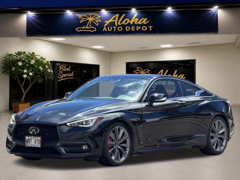 Used 2022 INFINITI Q60 Red Sport 400 w/ Proactive Package RWD image 1