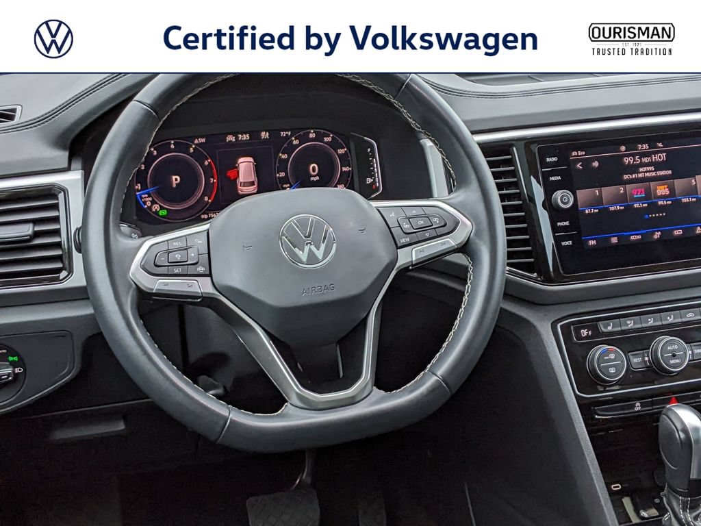 Certified 2023 Volkswagen Atlas SE w/ Panoramic Sunroof Package AWD/4WD image 14