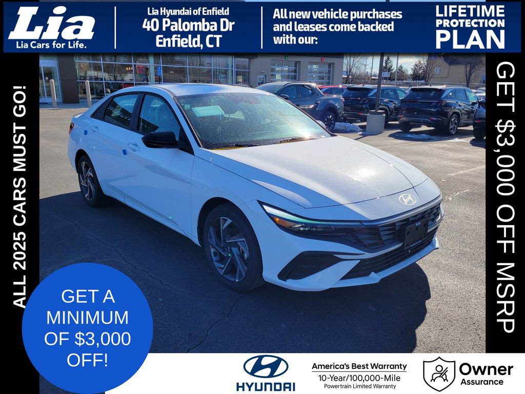 New 2025 Hyundai Elantra SEL