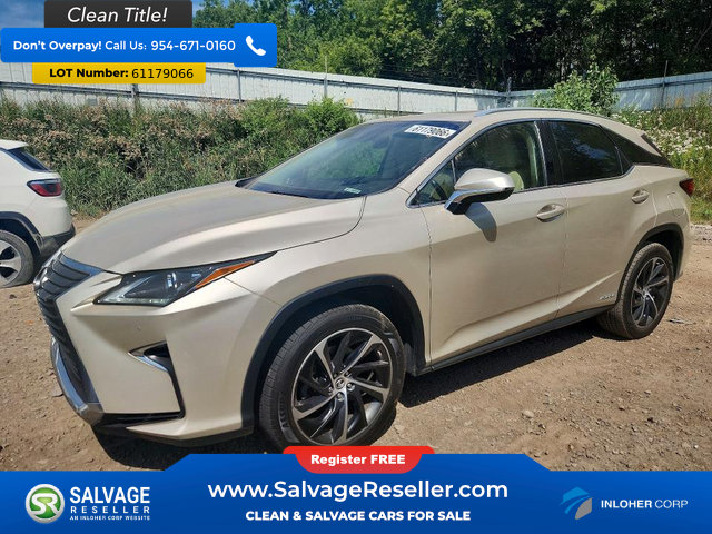 Used 2018 Lexus RX 450h AWD w/ Luxury Package