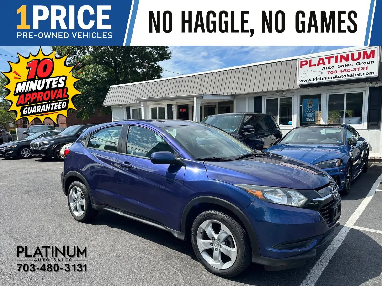 Used 2016 Honda HR-V LX