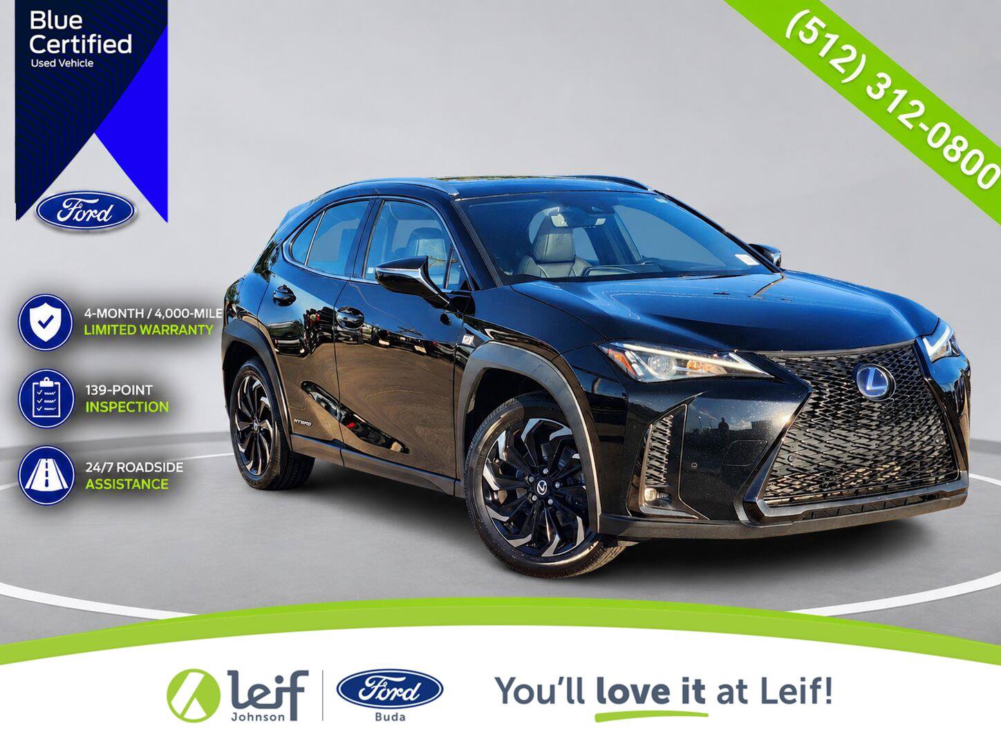 Used 2020 Lexus UX 250h F Sport w/ F Sport Premium Package