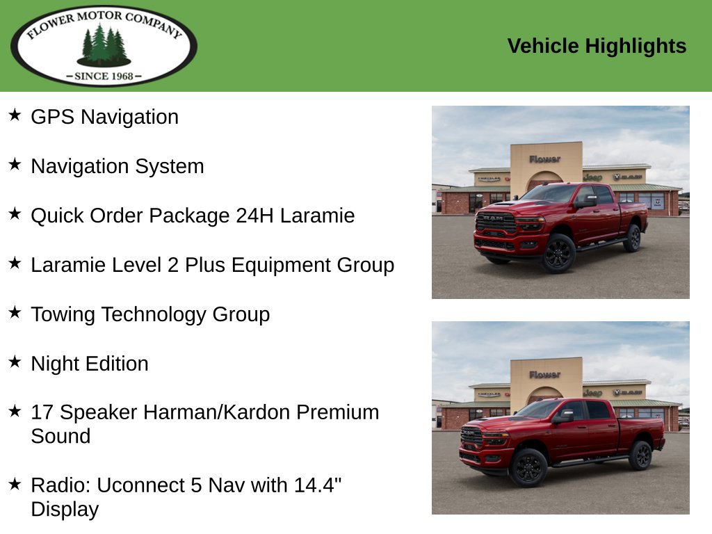 New 2026 RAM 3500 Laramie AWD/4WD image 2