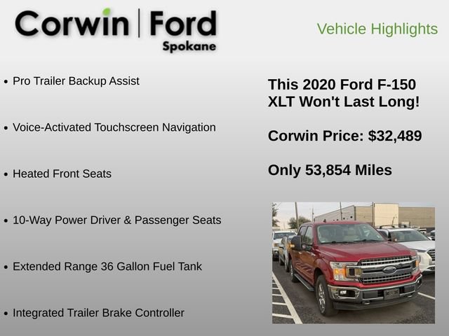 Used 2020 Ford F150 XLT w/ Equipment Group 302A Luxury AWD/4WD image 15
