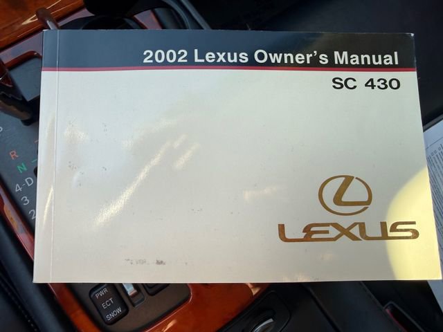 Used 2002 Lexus SC 430 Convertible image 23