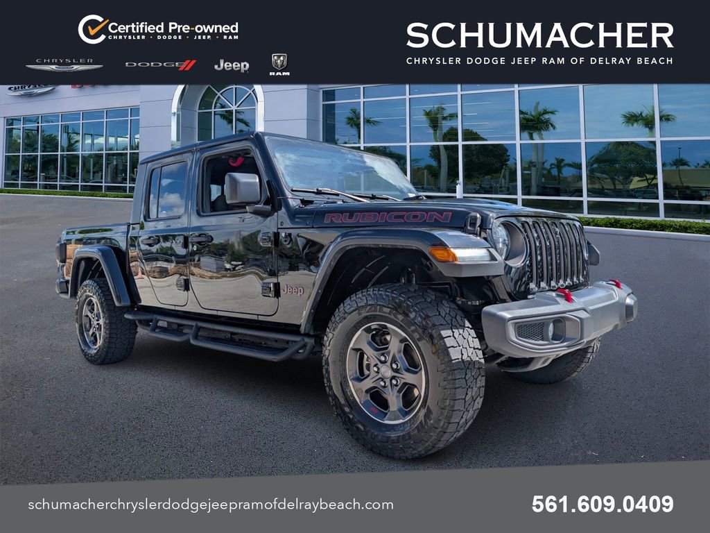 Certified 2023 Jeep Gladiator Rubicon w/ LED Lighting Group image 1
