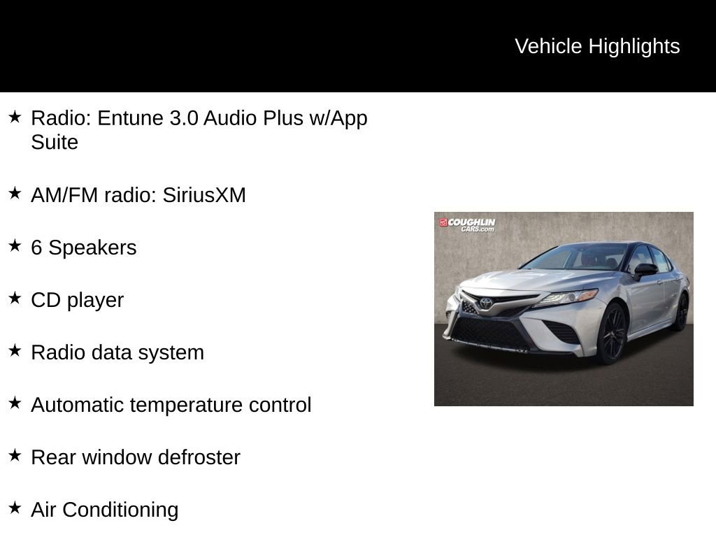 Used 2019 Toyota Camry XSE image 2